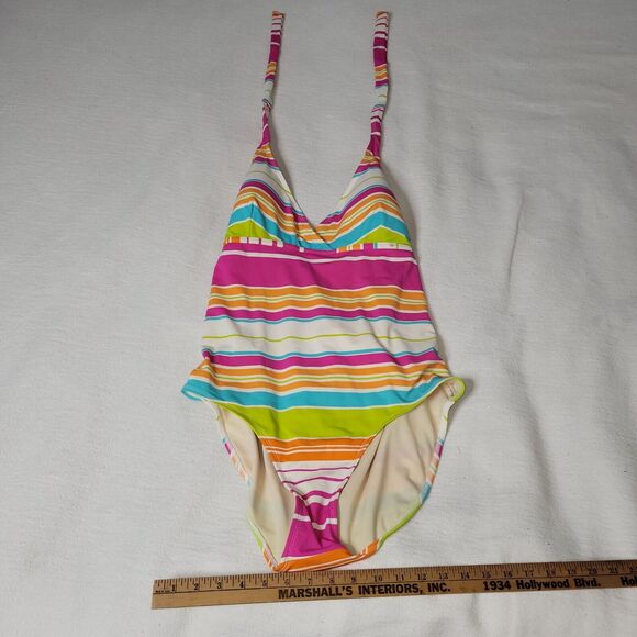 Sand N Sun Swimsuit Womens One Piece Bathing Suit Sz 18W/20W Plus Size Pool - Picture 7 of 16